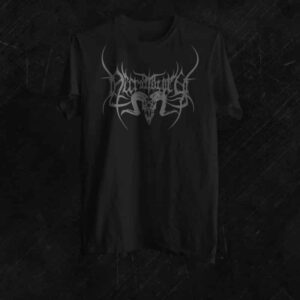 NECRORATORY szürke logós póló