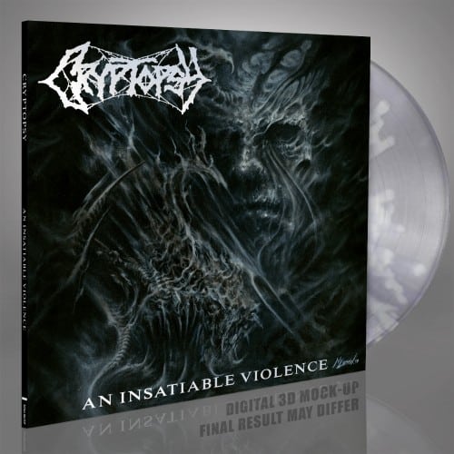 CRYPTOPSY - An Insatiable Violence LP clear