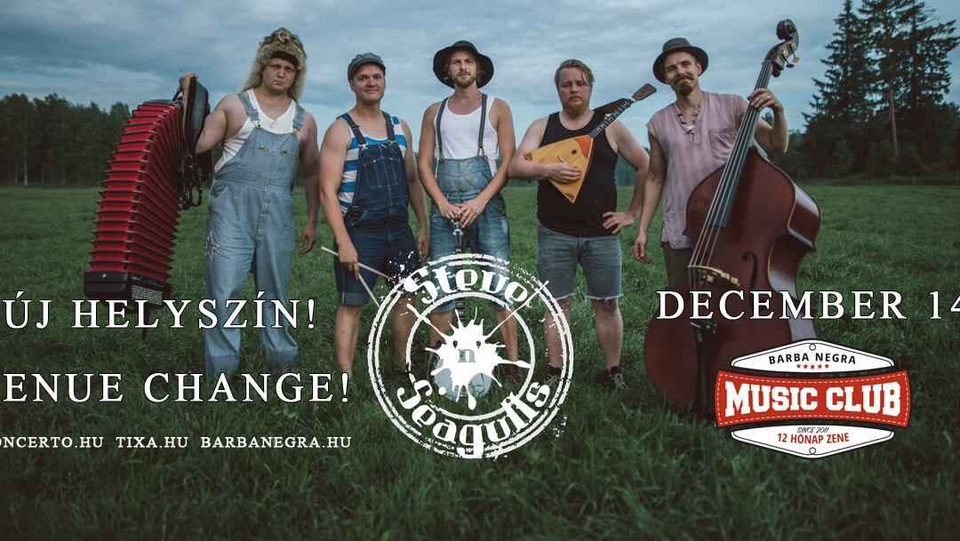 STEVE ‘N’ SEAGULLS – Kinőtték magukat; irány a Barba Negra!