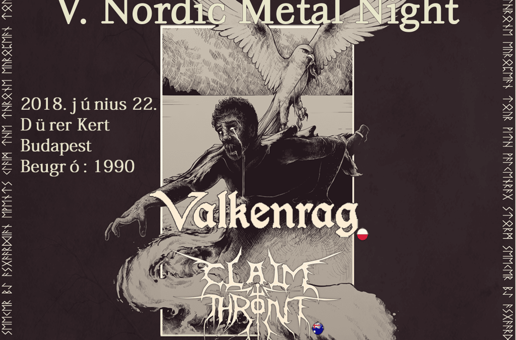 Újabb északi csapás Budapesten – V. Nordic Metal Night