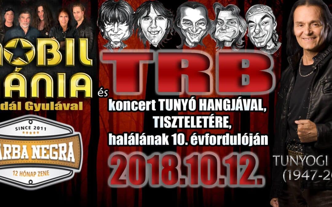 Mobilmánia-Vikidál Gyulával: Október második péntekén nagyszabású koncert Tunyogi Péter emlékére