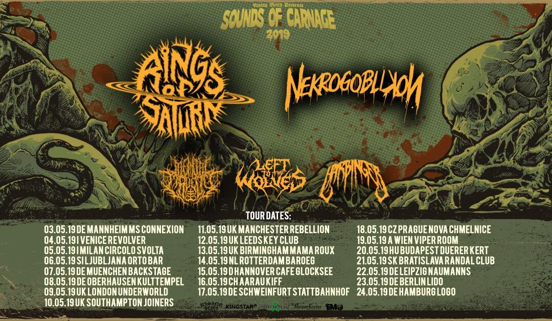 Rings of Saturn és Nekrogoblikon Budapesten!