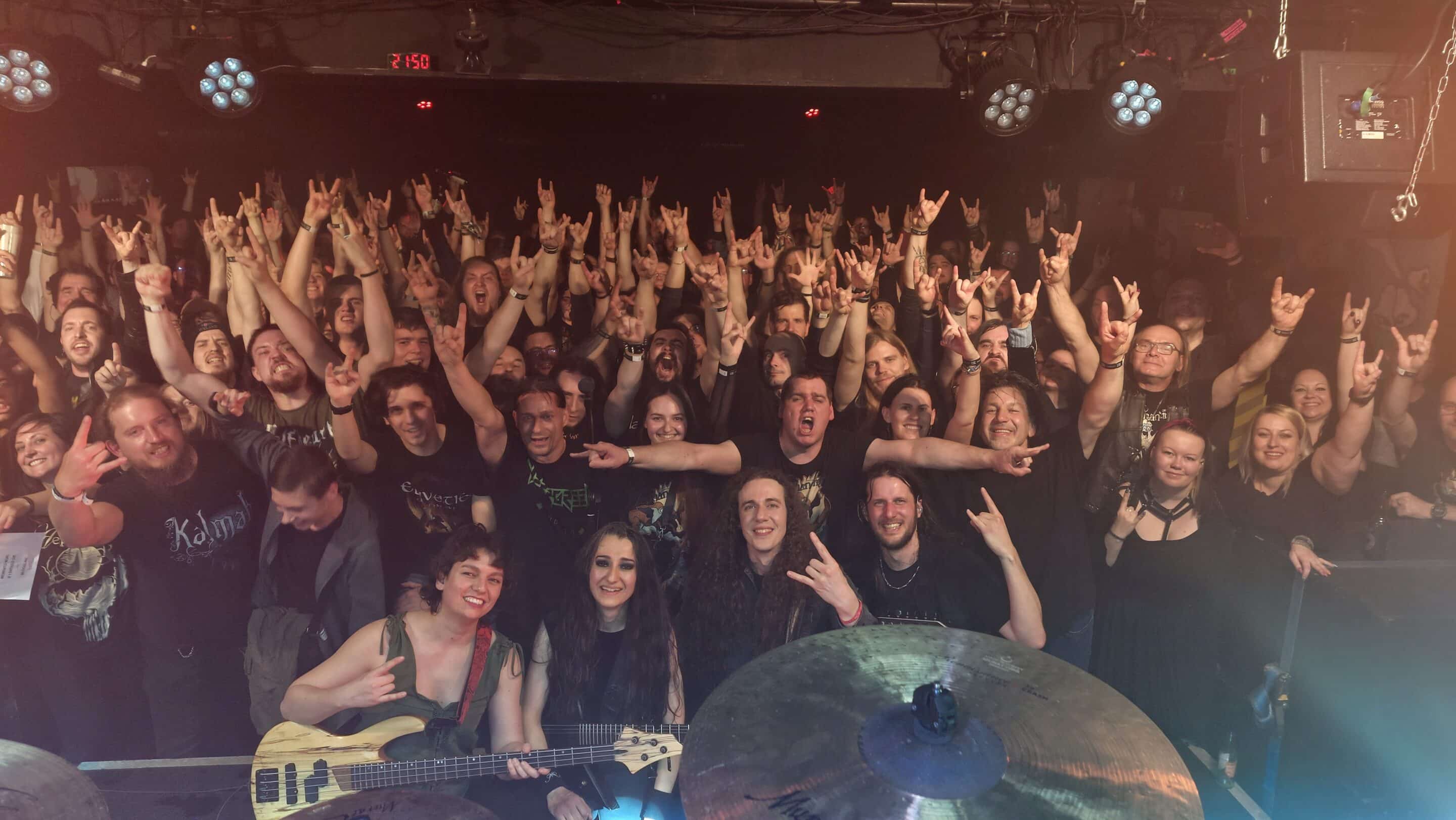 Aephanemer Hungary Budapest közönség crowd after show