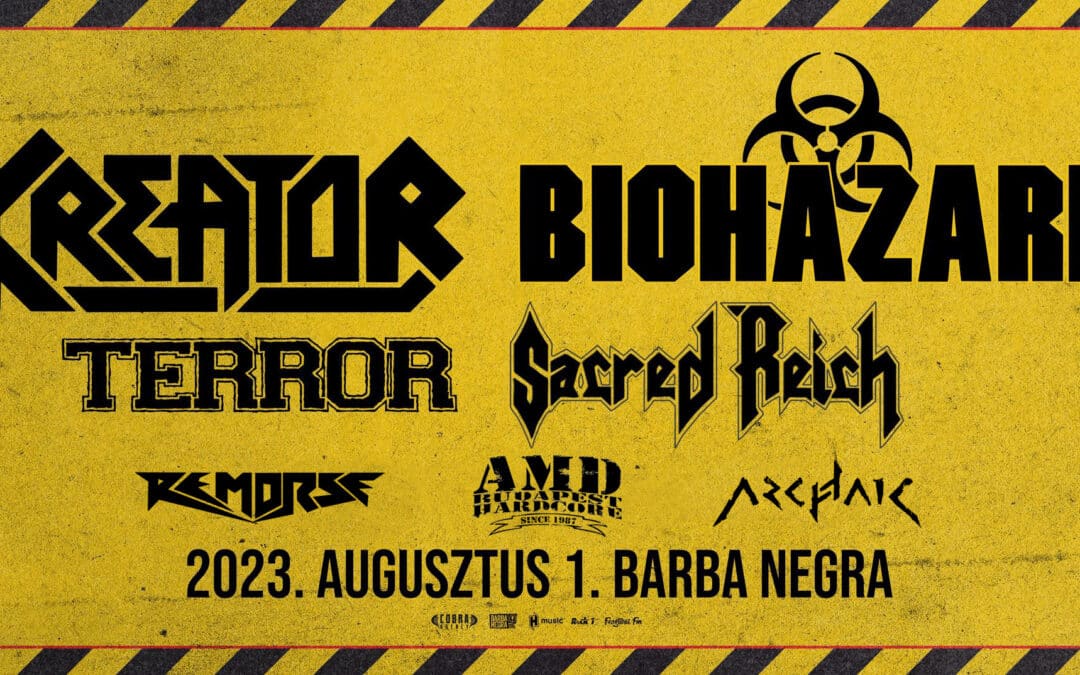 Minifesztivállá alakult ismét a KREATOR és a BIOHAZARD budapesti bulija