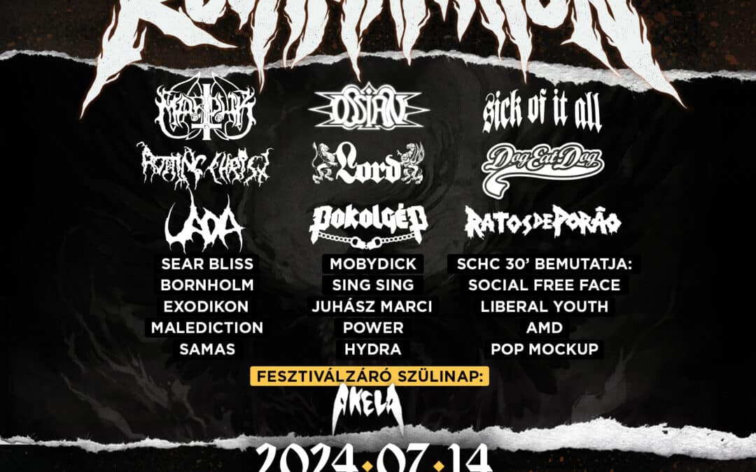 ROCKMARATON napi bontás ajánló – VASÁRNAP