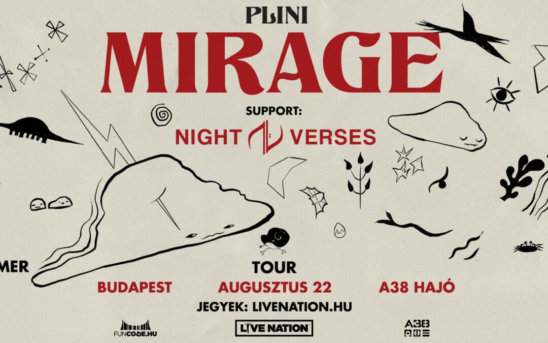 PLINI és NIGHT VERSES koncert az A38 hajón!