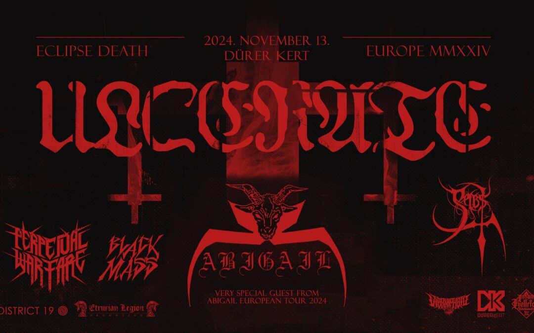 Egyesített energiák: ULCERATE és ABIGAIL koncert a Dürer Kertben!