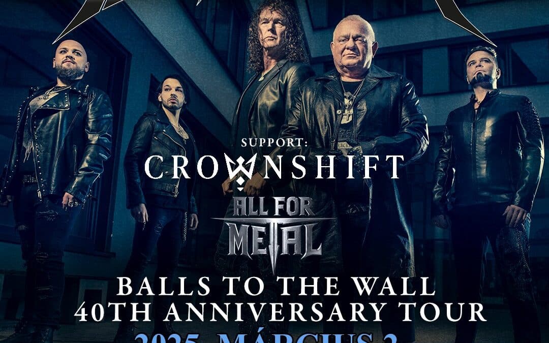 DIRKSCHNEIDER + CROWNSHIFT + ALL FOR METAL érkezik a Barba Negrába!