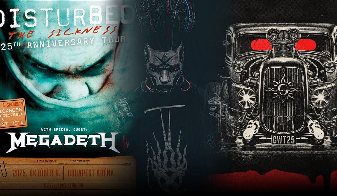 DISTURBED, STATIC-X és GODSMACK? Milyen évet is írunk?