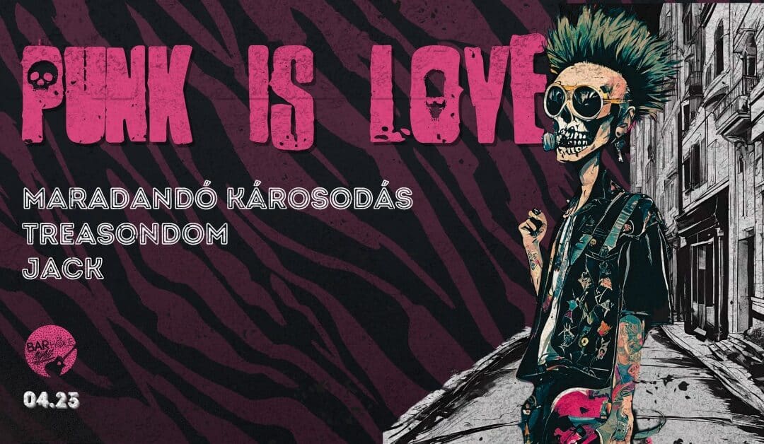 JACK + TREASONDOM + MARADANDÓ KÁROSODÁS koncert a Barhole-ban
