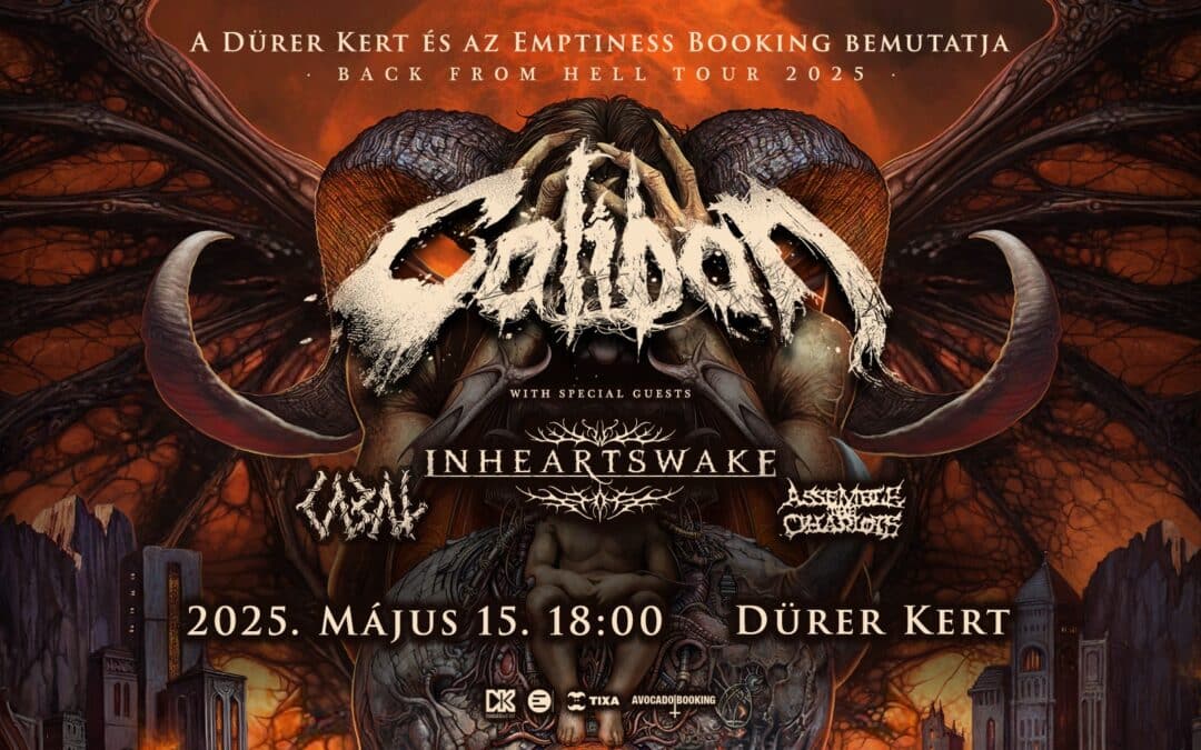 Nemsoká visszatér a CALIBAN az IN HEARTS WAKE, a CABAL és az ASSEMBLE THE CHARIOTS zenekarokkal