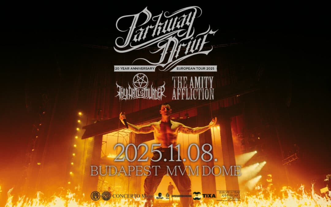 Jubiláló turnén a PARKWAY DRIVE: holnap az MVM Dome-ban játszanak!