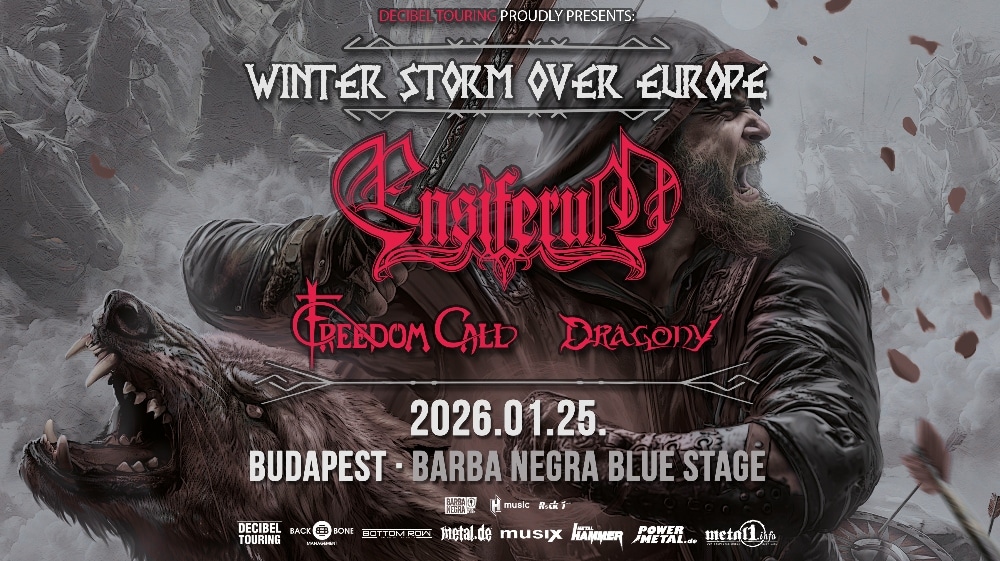 ENSIFERUM: a FREEDOM CALL és a DRAGONY zenekarokkal érkezik a turné Budapestre!