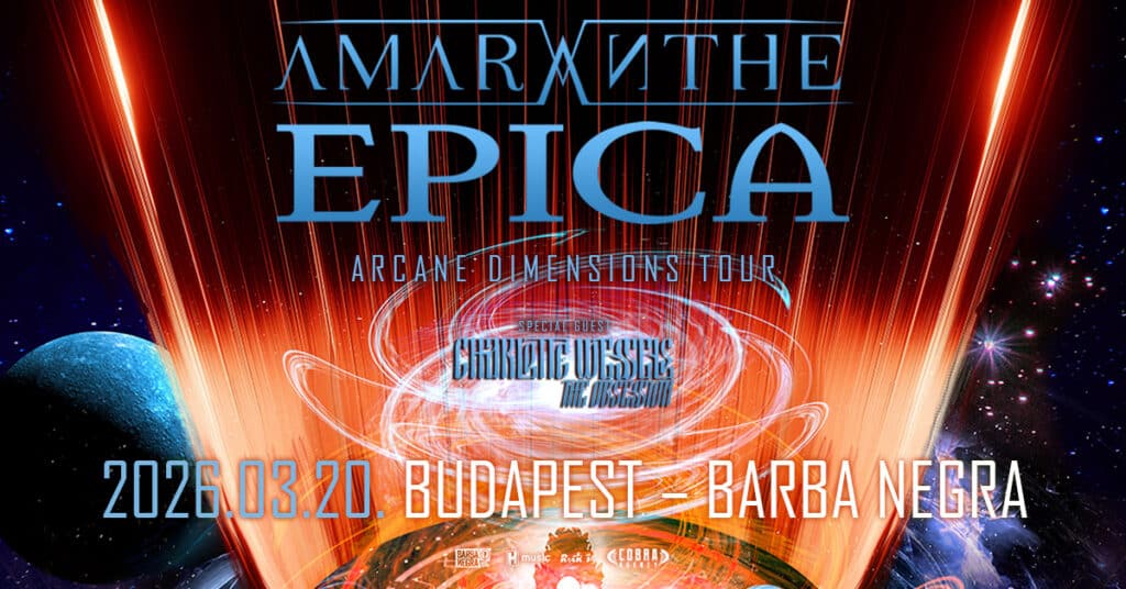 Amaranthe & Epica – Arcane Dimensions Tour 2026 + Charlotte Wessels @ Budapest, Barba Negra