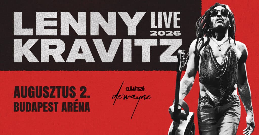 Lenny Kravitz, support: De’Wayne | Budapest 2026