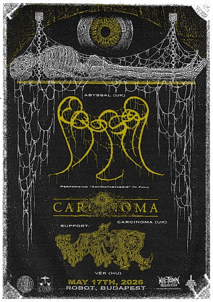 Abyssal (UK) – Carcinoma (UK) – VÉR a Robotban