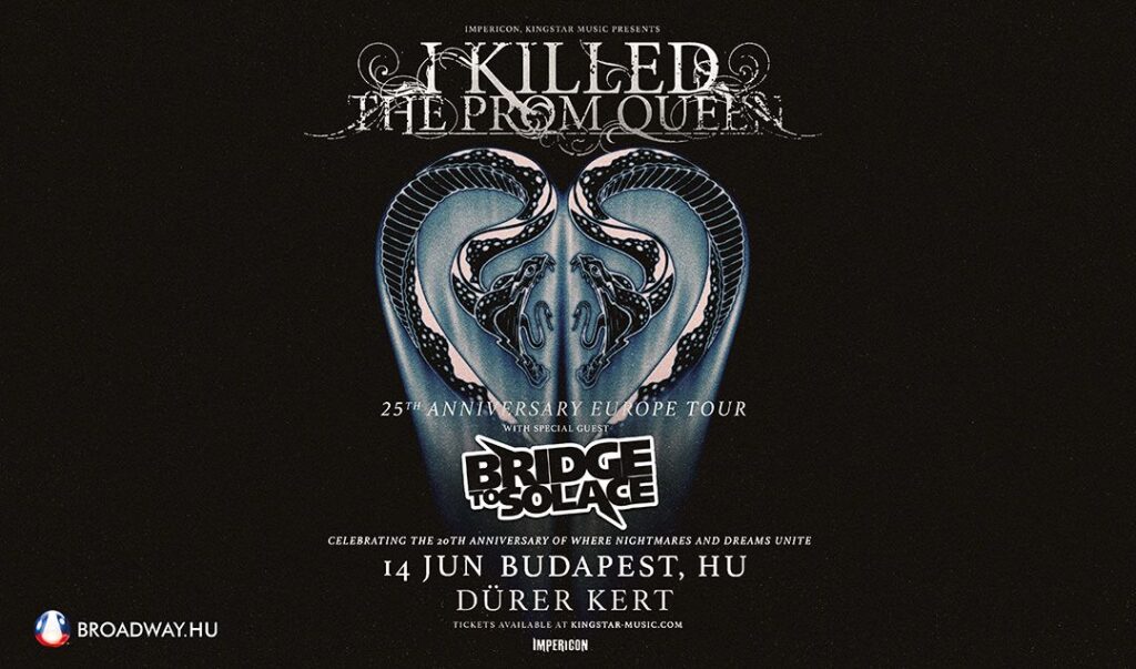 I Killed The Prom Queen (AUS)  – 25 Year Anniversary tour // special guest: Bridge To Solace