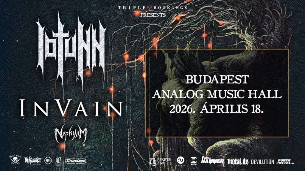 IOTUNN, In Vain, Nephylim // Budapest, Analog Music Hall