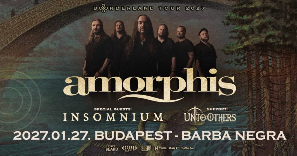 AMORPHIS – Borderland Tour 2027 + Insomnium + Unto Others @ Budapest, Barba Negra