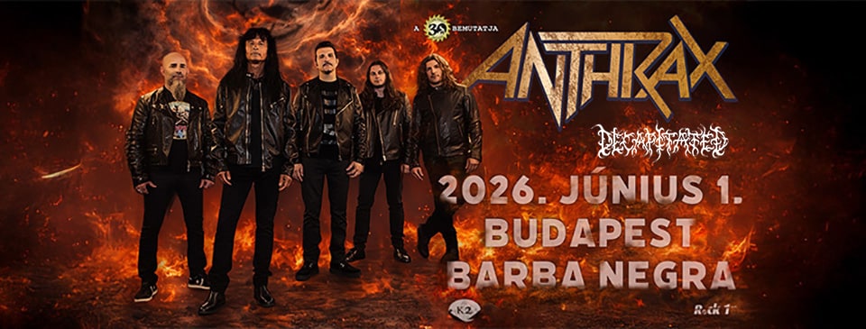 Thrash-fanok figyelem: érkezik az ANTHRAX, és magukkal hozzák a DECAPITATED-et is