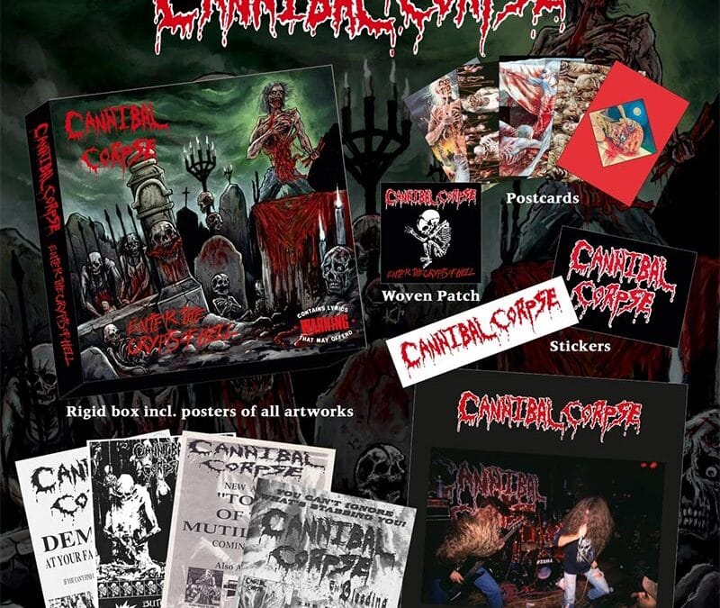 Megnéztük milyen a CANNIBAL CORPSE Enter the crypts of hell gyűjtői kiadványát