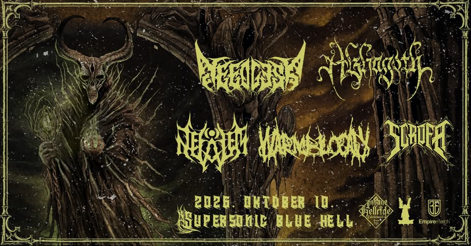 ALZHAGOTH (IT) | NEEDLESS | WARMBLOOD (IT) | NEFALEM | SCROFA @ Supersonic Blue Hell