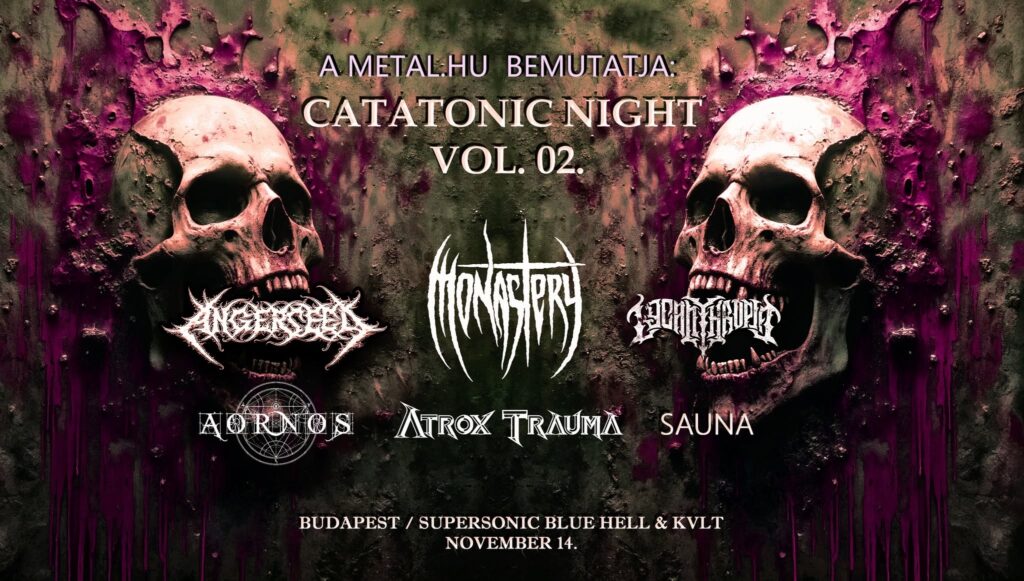 Catatonic Night Vol. 02. Monastery / Angerseed / Atrox Trauma / Aornos / Lycantrophia / Sauna